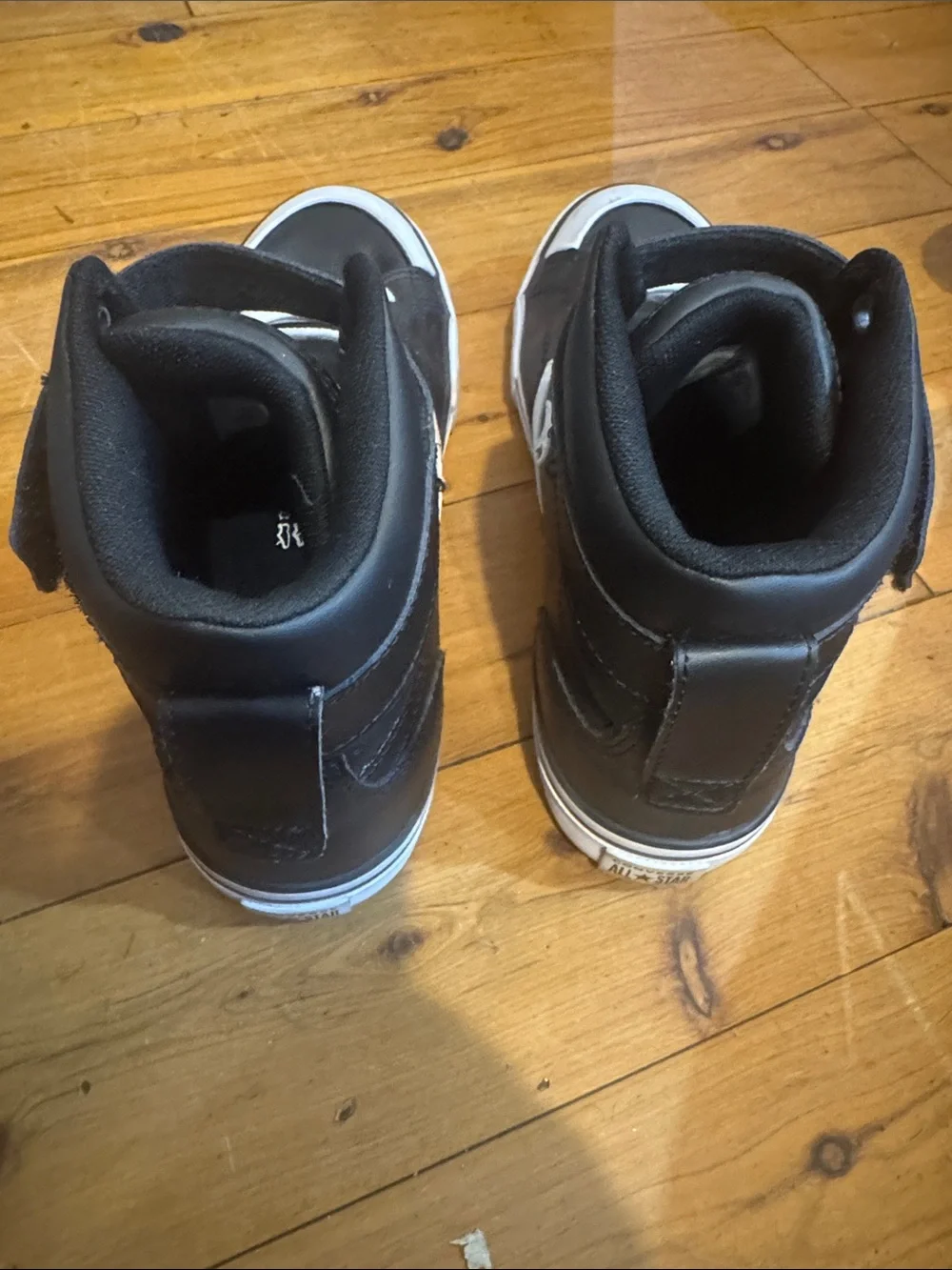 Converse Kids Black and White High-Top Sneakers